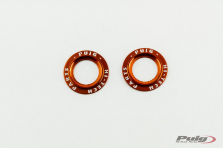 Roti & Accesorii - Rings for axle sliders PUIG PHB19 aluminium portocaliu