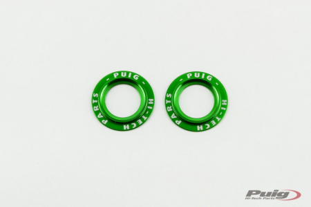 SUSPENSIE CADRU - Rings for axle sliders PUIG PHB19 aluminium verde