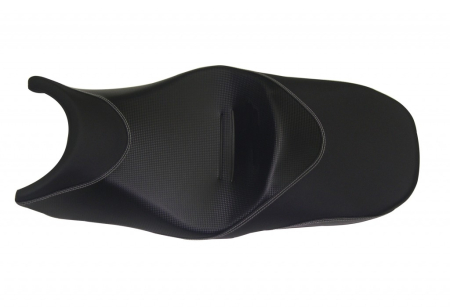 Scaun confort SHAD negru, cusaturi gri [1]