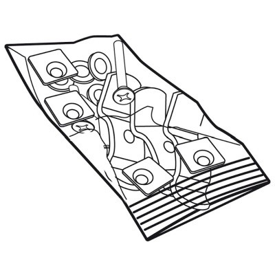 TRANSPORT & DEPOZITARE - Screw set SHAD S1Q8BOR for ATV110/ATV80/ATV40