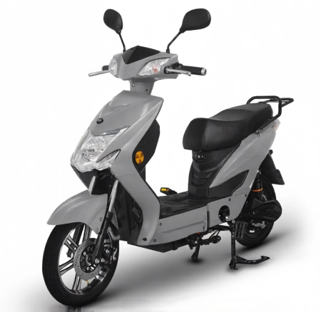 MOTOCICLETE & ATV - Scuter Electric (Bicicleta) fara permis cu pedale  VSX - 220W GRI