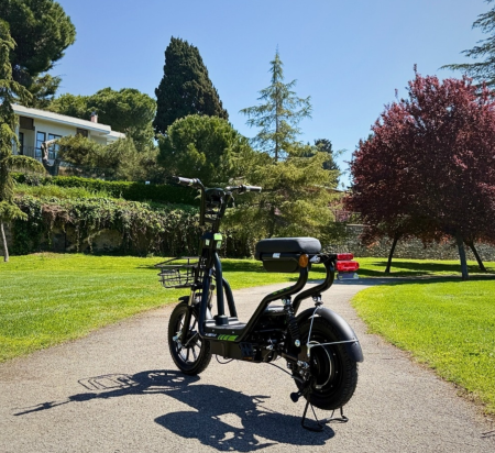 Bicicleta electrica scuter fara permis cu pedale, Volta SM - 220W [18]