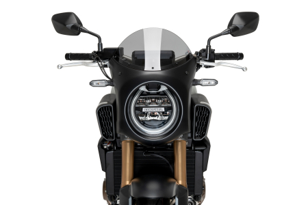 Parbriz - Semifairing PUIG RETRO smoke black housing