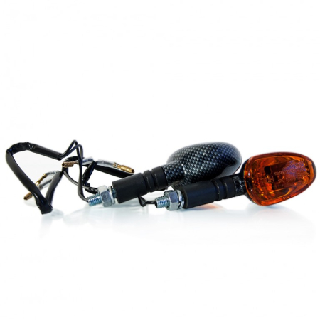 Set semnalizari - Semnale bec normal (2 buc) MOTION STUFF carbon