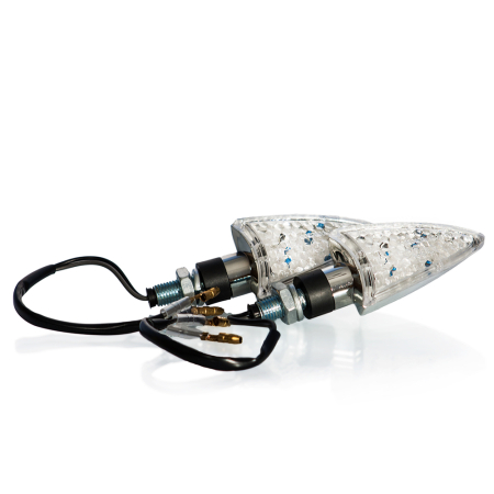 Set semnalizari - Semnale LED (2 buc) MOTION STUFF cromat