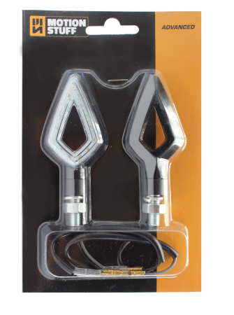 Semnale LED (2 buc) MOTION STUFF Negru [1]