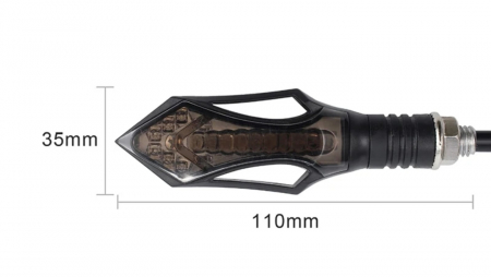 Semnale moto led segventiale semnalizări motocicleta [5]