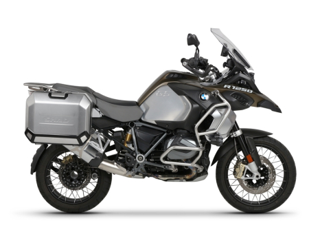 Set complet cutii aluminiu laterale, 36L / 47L SHAD TERRA NEGRU, include kit montare SHAD BMW R 1200 GS/ R 1200 GS Adventure/ R 1250 GS/ R 1250 GS Adventure [13]