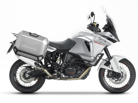 Set complet cutii aluminiu laterale, 36L / 47L SHAD TERRA NEGRU, include kit montare SHAD KTM Adventure 1090, 1190, Super Adventure 1290 (R, S) [13]