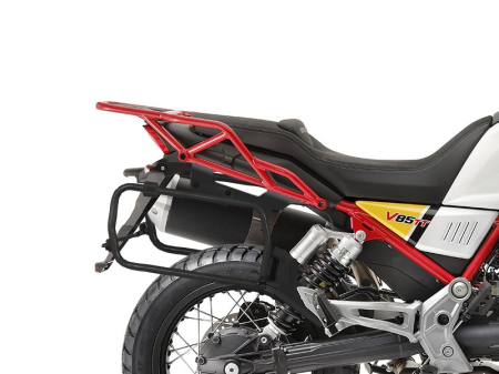 Set complet cutii aluminiu laterale, 36L / 47L SHAD TERRA NEGRU, include kit montare SHAD MOTO GUZZI V 85 TT [14]