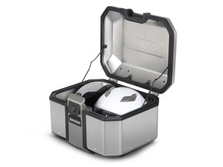 Set complet de cutii de aluminiu SHAD TERRA, 48L cutie centrala si 47L / 47L cutii laterale, incluzand kit montaj si placa SHAD BMW F 900 XR [6]