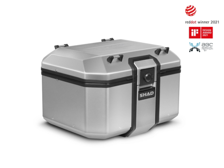 Set complet de cutii de aluminiu SHAD TERRA, 48L cutie centrala si 47L / 47L cutii laterale, incluzand kit montaj si placa SHAD BMW F 900 XR [3]