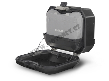 Set complet de cutii de aluminiu laterale, 36L / 36L, SHAD TERRA NEGRU, include kit montare SHAD BMW F 900 XR [6]