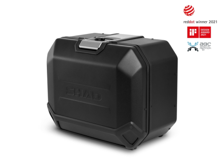Set complet de cutii de aluminiu, SHAD TERRA NEGRU, 48L cutie centrala si 47L / 47L cutii laterale, incluzand kit de montaj si placa SHAD HONDA X-ADV 750 [1]