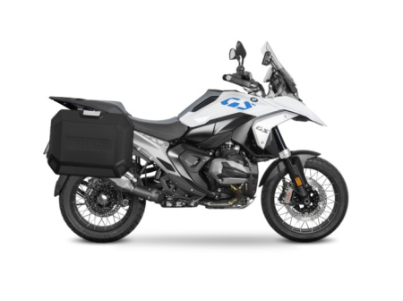 TRANSPORT & DEPOZITARE - Set complet de cutii laterale de aluminiu, SHAD TERRA, 36L / 47L, incluzand kit de montaj SHAD BMW R 1300 GS