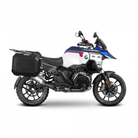 TRANSPORT & DEPOZITARE - Set complet de cutii laterale de aluminiu, SHAD TERRA, 36L / 47L, incluzand kit de montaj SHAD BMW R 1300 GS Adventure