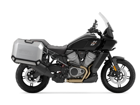 TRANSPORT & DEPOZITARE - Set complet de cutii laterale de aluminiu, SHAD TERRA, 36L / 47L, incluzand kit de montaj SHAD Harley Davidson Pan America 1250