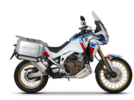 TRANSPORT & DEPOZITARE - Set complet de cutii laterale de aluminiu, SHAD TERRA, 36L / 47L, incluzand kit de montaj SHAD HONDA CRF 1100 Africa Twin