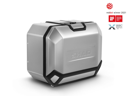 Set complet de cutii laterale de aluminiu, SHAD TERRA, 36L / 47L, incluzand kit de montaj SHAD BMW F 650 GS/ F 700 GS/ F 800 GS [3]