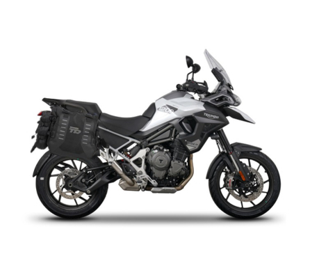 TRANSPORT & DEPOZITARE - Set de genti laterale adventure SHAD TERRA TR40, incluzand kitul de montaj SHAD TRIUMPH TIGER 1200 GT/RALLY