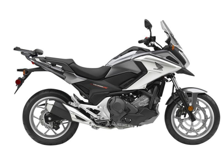 Set of SHAD TERRA TR40 adventure saddlebags and SHAD TERRA aluminium top case TR55 PURE BLACK, including mounting kit SHAD HONDA NC 750X [6]