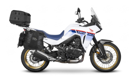 TRANSPORT & DEPOZITARE - Set of SHAD TERRA TR40 adventure saddlebags and SHAD TERRA rear bag TR50, including mounting kit SHAD HONDA TRANSALP 750