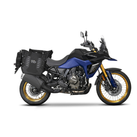 TRANSPORT & DEPOZITARE - Set of SHAD TERRA TR40 adventure saddlebags, including mounting kit SHAD SUZUKI V-STROM 800 DE