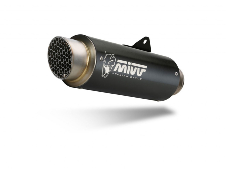 EVACUARE - Sistem de evacuare complet 1x1 MIVV GP PRO Negru pentru YAMAHA YZF-R 125 2019-2026, YAMAHA MT 125 2020-2026