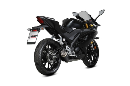 Sistem de evacuare complet 1x1 MIVV GP PRO Negru pentru YAMAHA YZF-R 125 2019-2026, YAMAHA MT 125 2020-2026 [3]