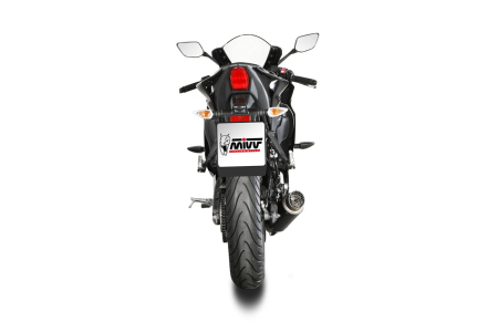 Sistem de evacuare complet 1x1 MIVV GP PRO Negru pentru YAMAHA YZF-R 125 2025-2026, YAMAHA MT 125 2020-2026 [3]