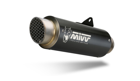 Evacuări Mivv - Sistem de evacuare complet 1x1 MIVV GP PRO Negru pentru YAMAHA YZF-R 125 2025-2026, YAMAHA MT 125 2020-2026