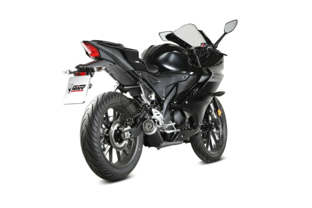 Sistem de evacuare complet 1x1 MIVV GP PRO Negru pentru YAMAHA YZF-R 125 2025-2026, YAMAHA MT 125 2020-2026 [2]