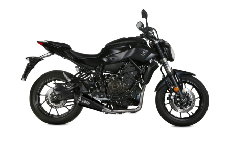 Sistem de evacuare complet 2x1 MIVV DELTA RACE negru otel [1]