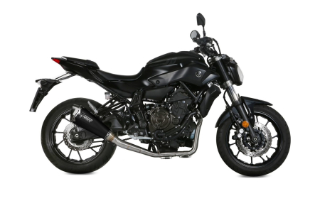 Sistem de evacuare complet 2x1 MIVV DELTA RACE negru otel [1]