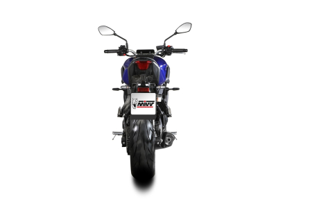 Sistem de evacuare complet 2x1 MIVV DELTA RACE Negru pentru YAMAHA MT-07 700 2025-2026 [3]