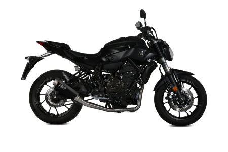Sistem de evacuare complet 2x1 MIVV GP PRO Black stainless steel for YAMAHA MT-07 / FZ-07 (2014-2020) [1]