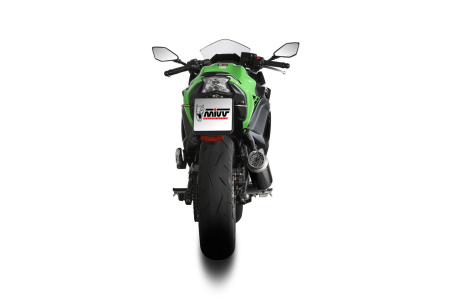 Sistem de evacuare complet 2x1 MIVV GPpro Negru pentru KAWASAKI Z 650 2024-2026, KAWASAKI Ninja 650 2024-2026 [3]