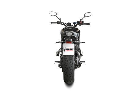 Sistem de evacuare complet 2x1 MIVV HR-1 Negru pentru YAMAHA XSR 700 2021-2024 [3]