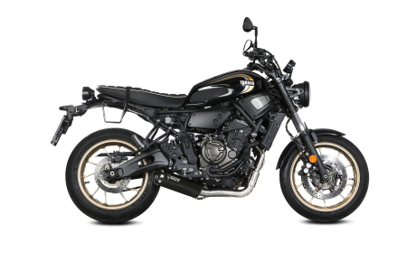 Sistem de evacuare complet 2x1 MIVV HR-1 Negru pentru YAMAHA XSR 700 2021-2024 [1]