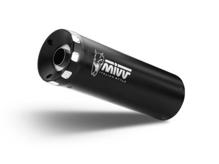 EVACUARE - Sistem de evacuare complet 2x1 MIVV HR-1 Negru pentru YAMAHA XSR 700 2021-2024