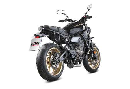 Sistem de evacuare complet 2x1 MIVV HR-1 Negru pentru YAMAHA XSR 700 2021-2024 [2]
