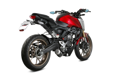 Sistem de evacuare complet MIVV MK3 Carbon pentru HONDA CB 125 R 2021-2024 [1]