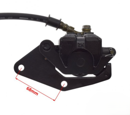 Sistem frana fata yamaha ybr 125 franare moto [2]