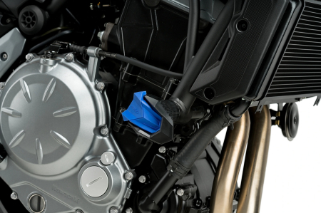 Spare rubber end protector PUIG R19 Albastru [1]