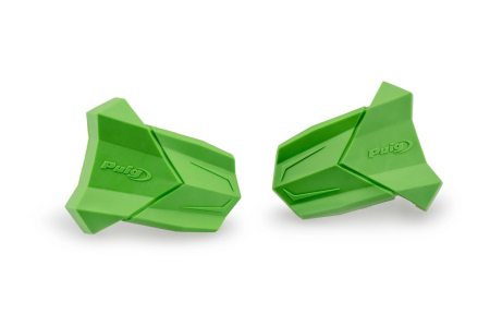 Carene - Spare rubber end protector PUIG R19 verde