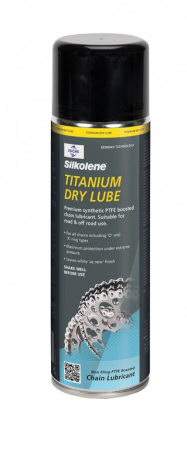 ULEIURI & INTRETINERE - Spray de lubrifiat lantul SILKOLENE TITANIUM DRYLUBE SP 601399053 0,5 l