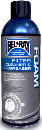 ULEIURI & INTRETINERE - Spray degresant Bel-Ray FOAM FILTER CLEANER and DEGREASER (spray 400ml)