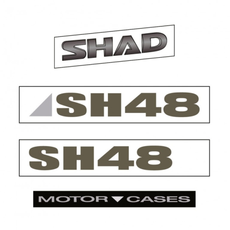 Accesorii cutii Shad - Stickers SHAD for SH48