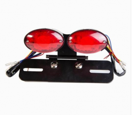 Stopuri - Stop dublu led cu iluminare numar moto atv