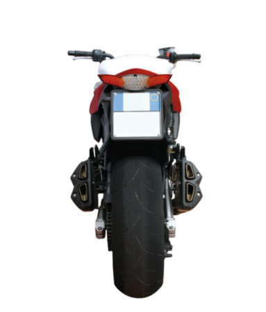 Stop led poziție frana  semnale cu suport moto atv scuter motocicleta Dedon [2]